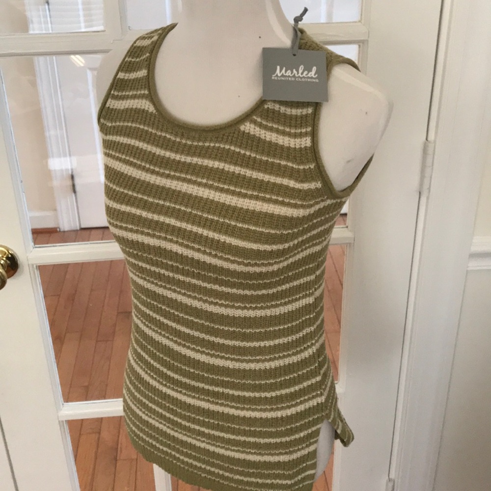 Marled reunited clothing top XS